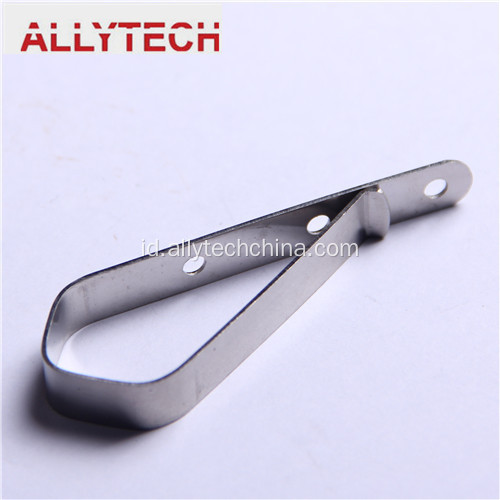 Bagian pemotongan laser logam aluminium presisi